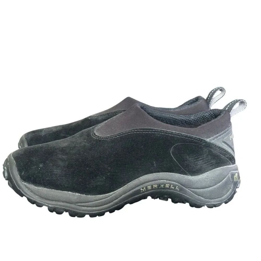 Merrell Men’s Orbit Black Suede Mocs Size 9
